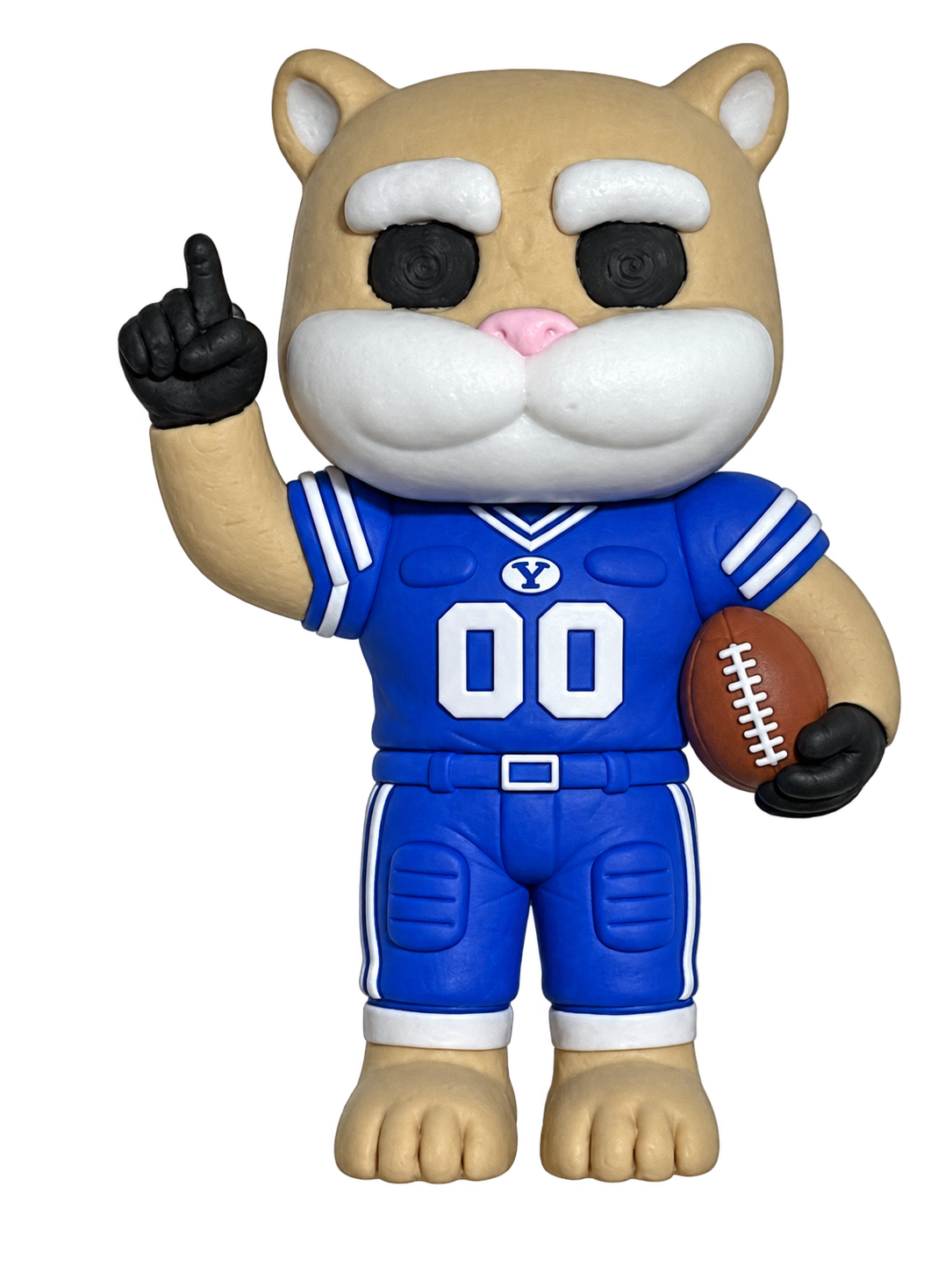 BYU cougar football mascot collectible concept